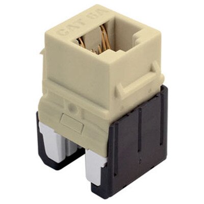 On-Q/Legrand Quick Connect Cat6a RJ45 Keystone Snap-In Connector